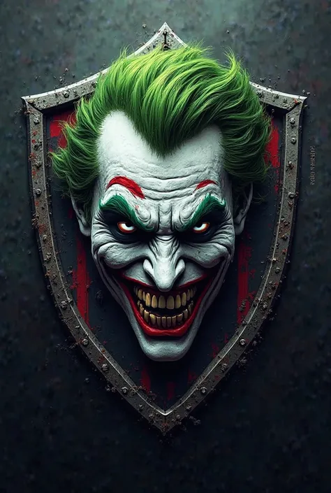 Joker football shield