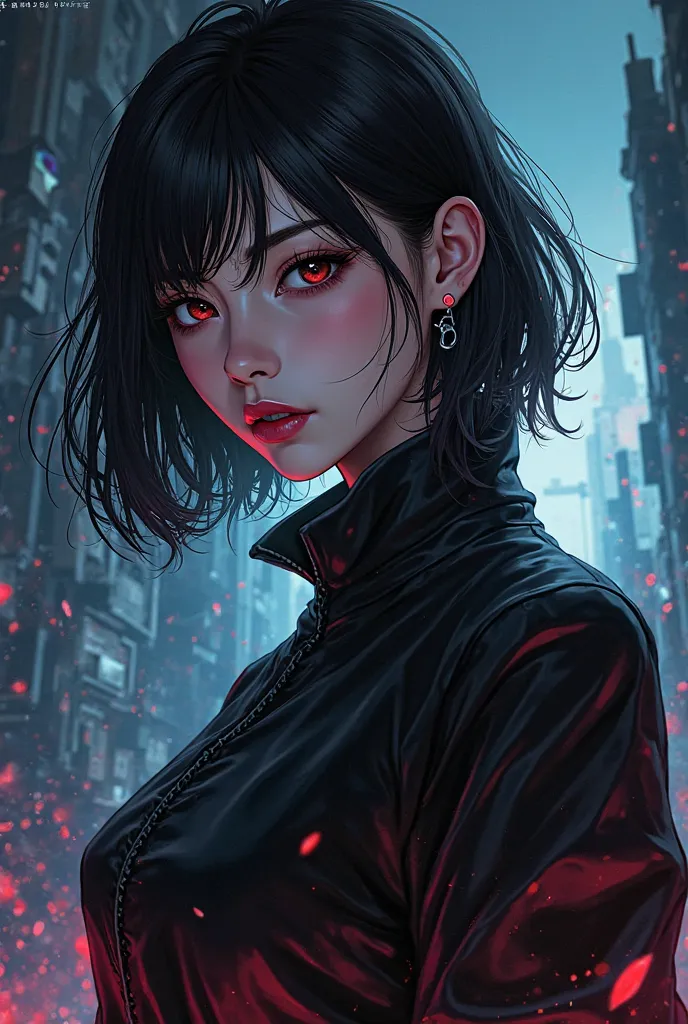 Image of the character han sooyoung from orv in the manhwa art style