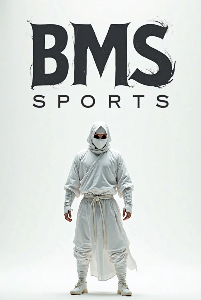 I WAS GOING TO TAKE A PICTURE OF A WHITE NINJA BELOW THE LETTERS BMS AND BELOW SPORTS