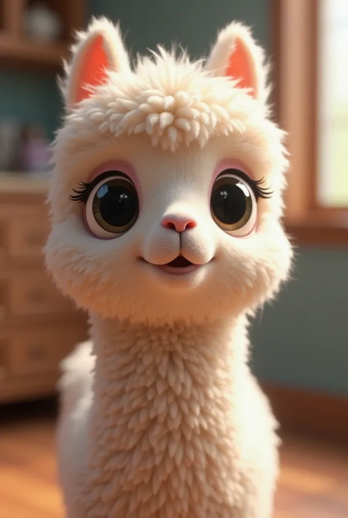 This prompt describes creating a 3D representation of a cute llama in detail. 3D Fluffy Llama: The objective is to create a three-dimensional representation of a llama with a cute and adorable appearance. Close-up: The llama must be portrayed in a close up...