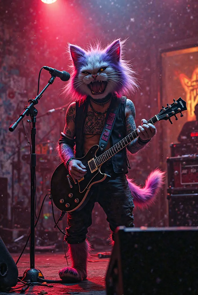 Mirket with pussy making punk music