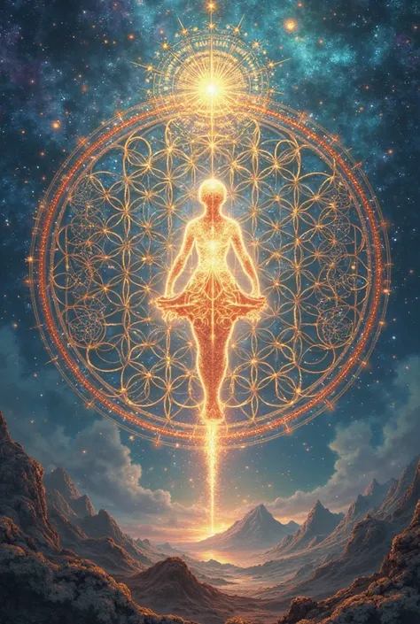  flower of life + Amatuluz