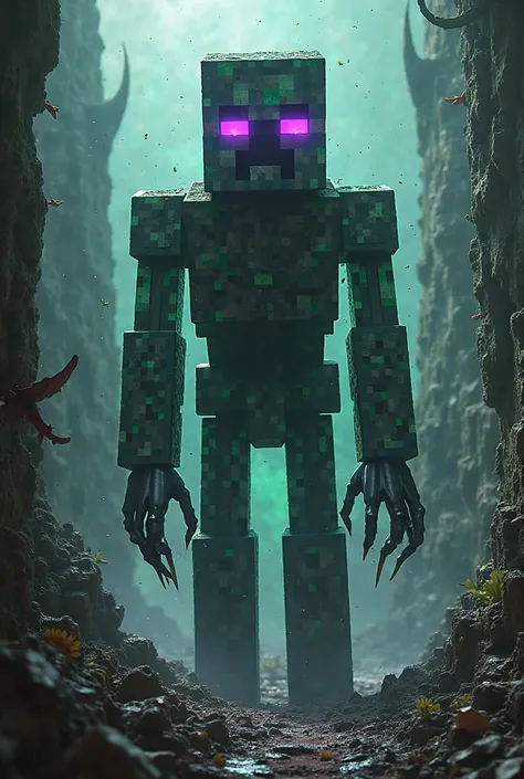 Minecraft creeper x enderman
