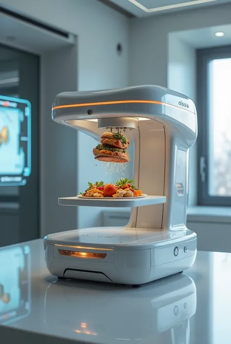 3D printer delivering Food of the Year 2050