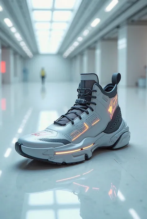 Create images of shoes with space technology