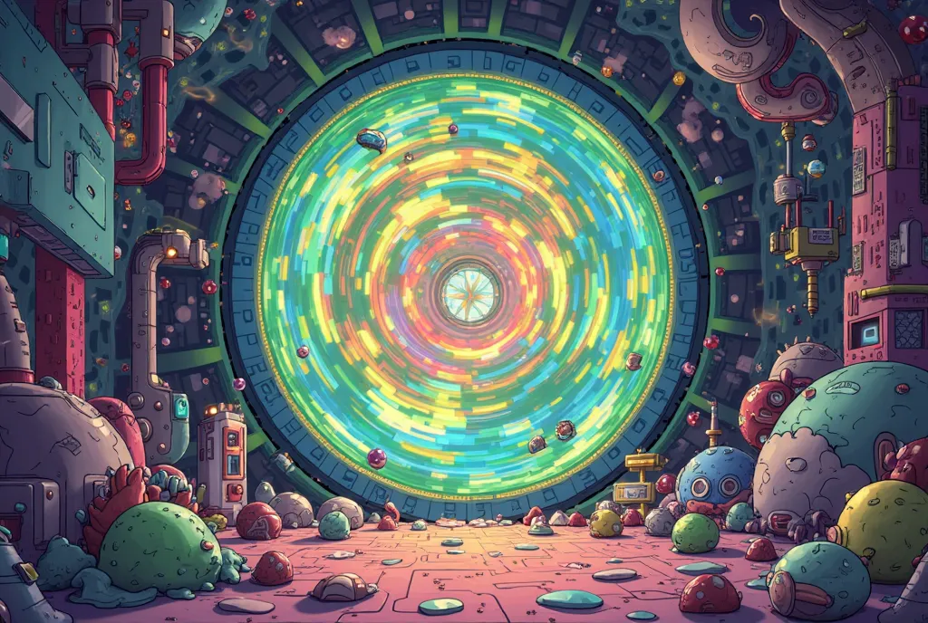 Portal do Rick and morty