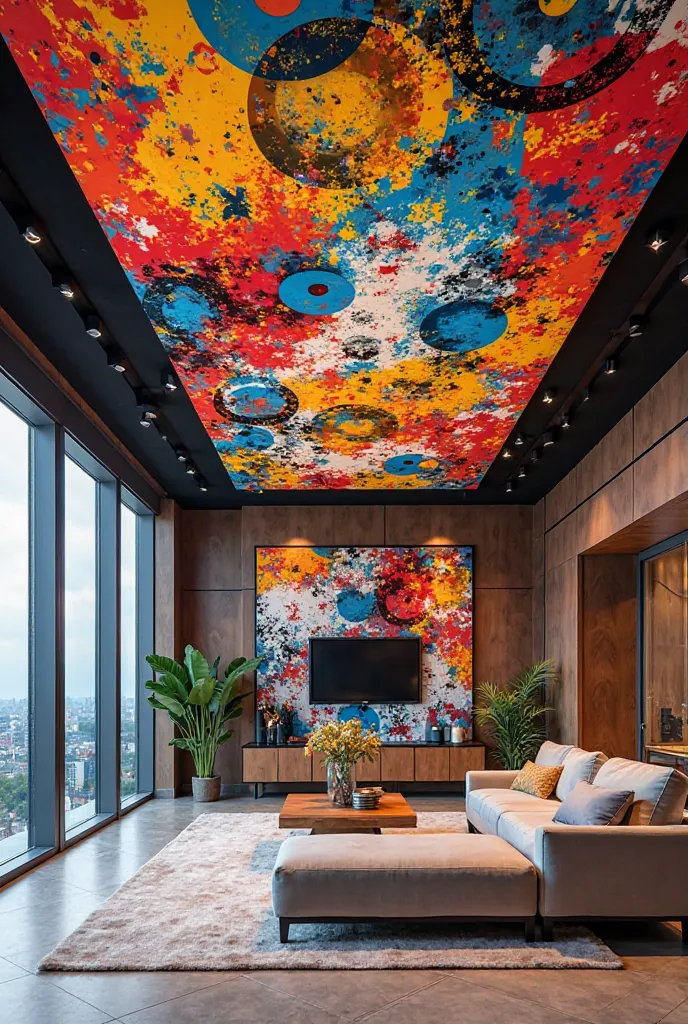 Create a pop an amazing ceiling design

