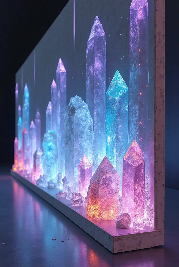 Crystal and LED Light Media Wall

A sophisticated and modern LCD TV wall, in which crystals and diamonds are intertwined with a thin layer of lights, which harmonize with the light.