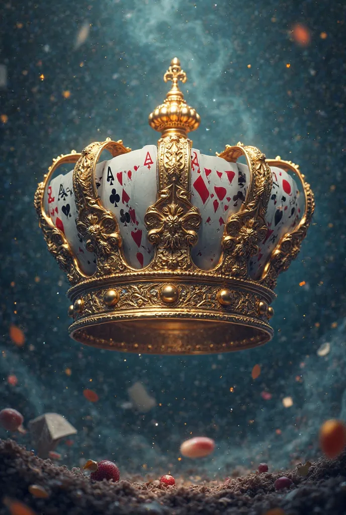 Crown with cards