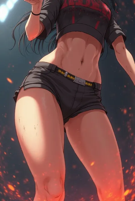 Hinata's thighs