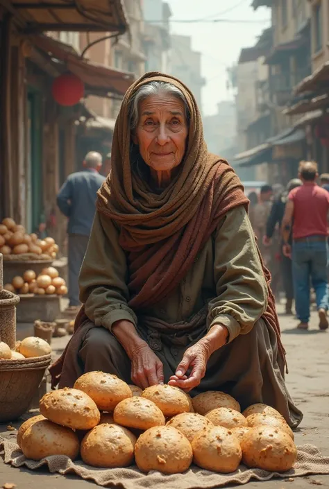 Ek Budhiya Sadak per Roti bhi lagti