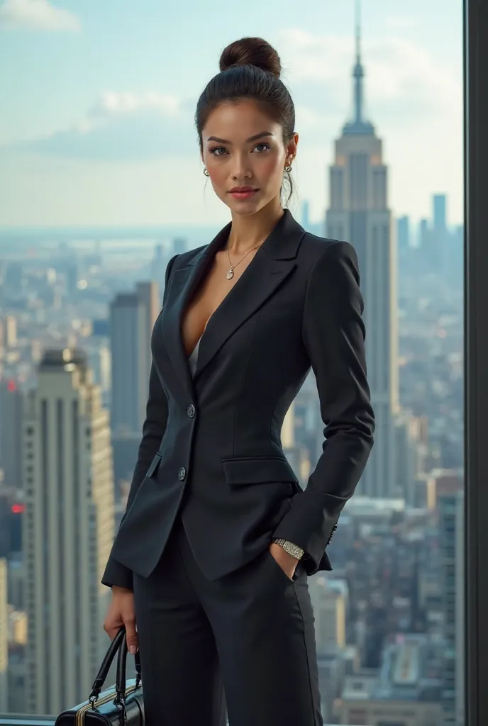 Confident businesswoman