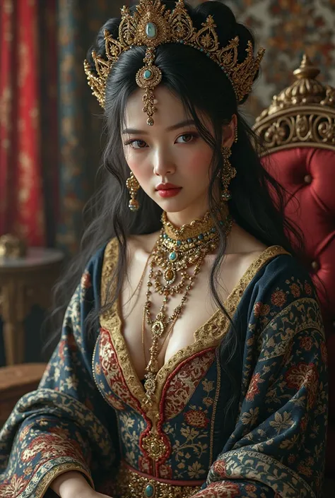 Give me an image of what Jiro Kyoka would be like in the story of Wattpad Bakudeku called Obnoliub, which is about the era of Sultana Hurrem, Hasla inspired by the fact that she is a concubine