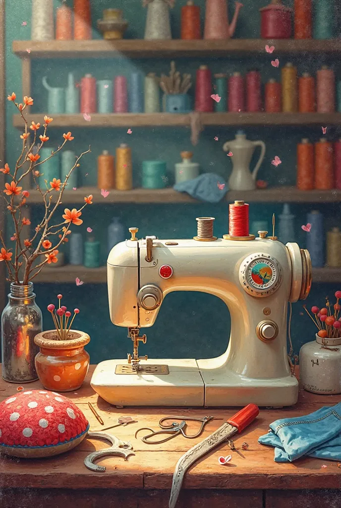 Arts for a sewing studio