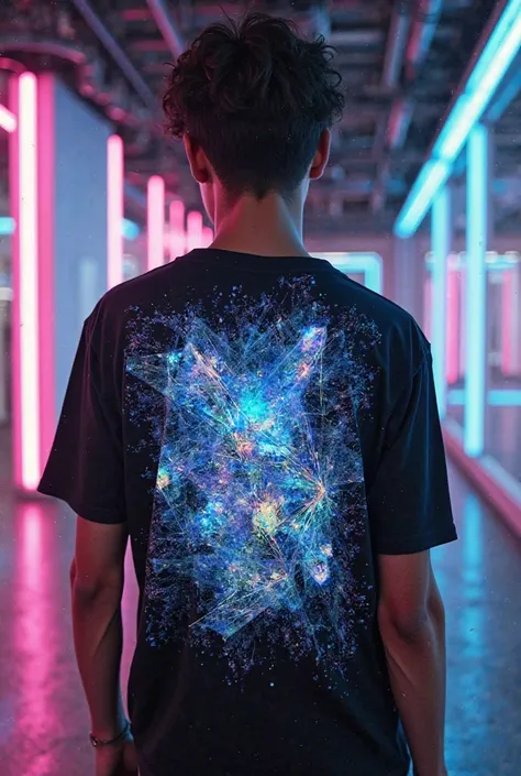 Holographic t-shirt materials 