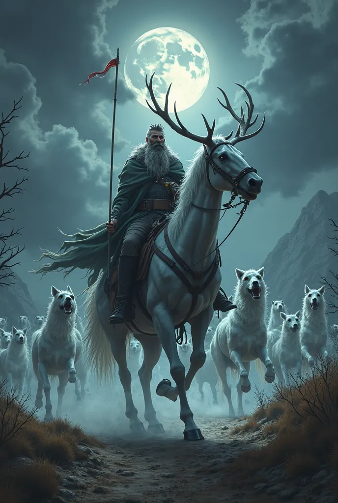 The myth of Odin's wild hunt