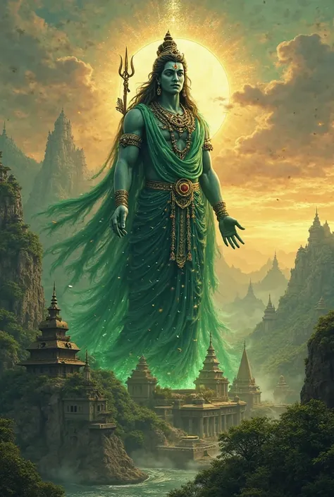 Maha Shivaratri in green