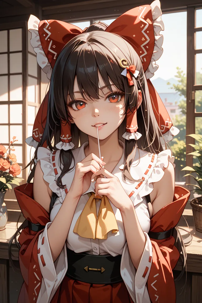 Hakurei Reimu getting raped