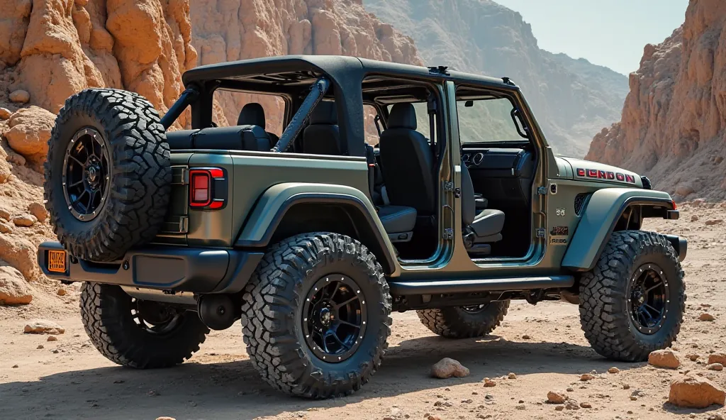 2025 jeep Recon:
Back Seats 