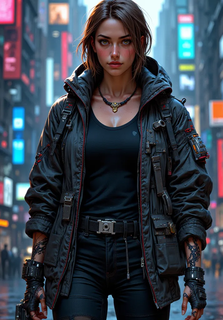 DR. Elena Vasquez (Leader of the Cyberwar Organization)
Nationality: United States.
Age:  29 years old
Height : 1.68 m: Athletic Build
Hair:  Light brown, is short in length and is usually worn in a modern cut
Eyes: Dark brown
Leather: medium tone , with h...