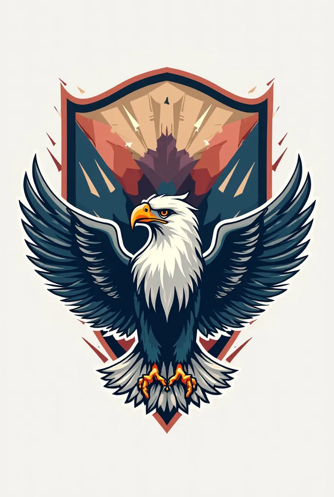 An interclass logo for the second-year classroom with an eagle 