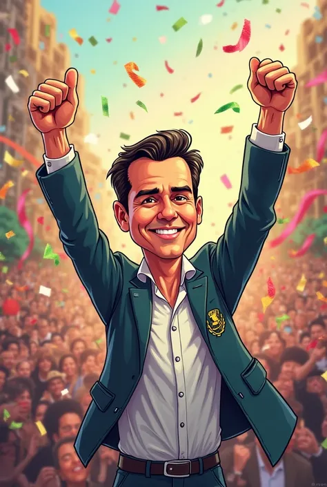 Enrique Peña Nieto cartoon when I win the presidency