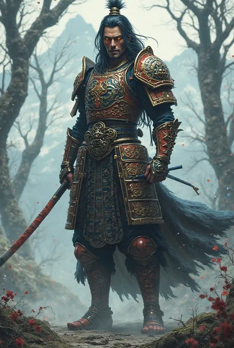 Japanese fanatasy Warrior 