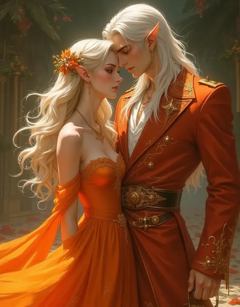  Wattpad ,  dedicated to the novel “Incredibly beautiful young femme fatale in an orange dress”,  cover “Incredibly beautiful blonde” , “The Princess of Venus” and the man “General of the Army of Earth”, “beautiful , majestic, manly mature elf man with lon...