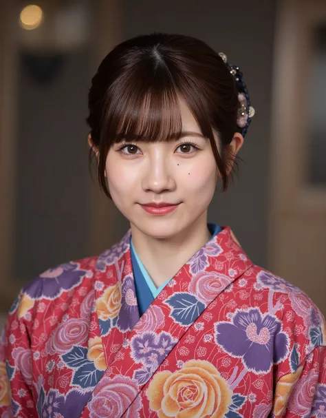 ((( best quality )))、((('s greatest masterpiece)))、Beauty Painting、 8k、 beautiful women:20 years old: Exact Anatomy、Japanese hairstyle、( beautiful patterned and colored yukata)、best hair and skin texture、 photorealistic sticks 、 natural light、Full Body Vie...