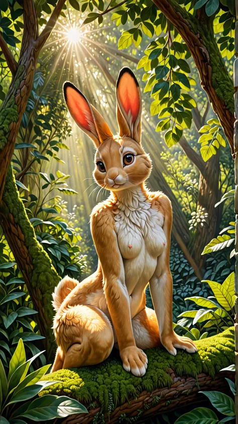  bunny,Unclothed in the wild ,
