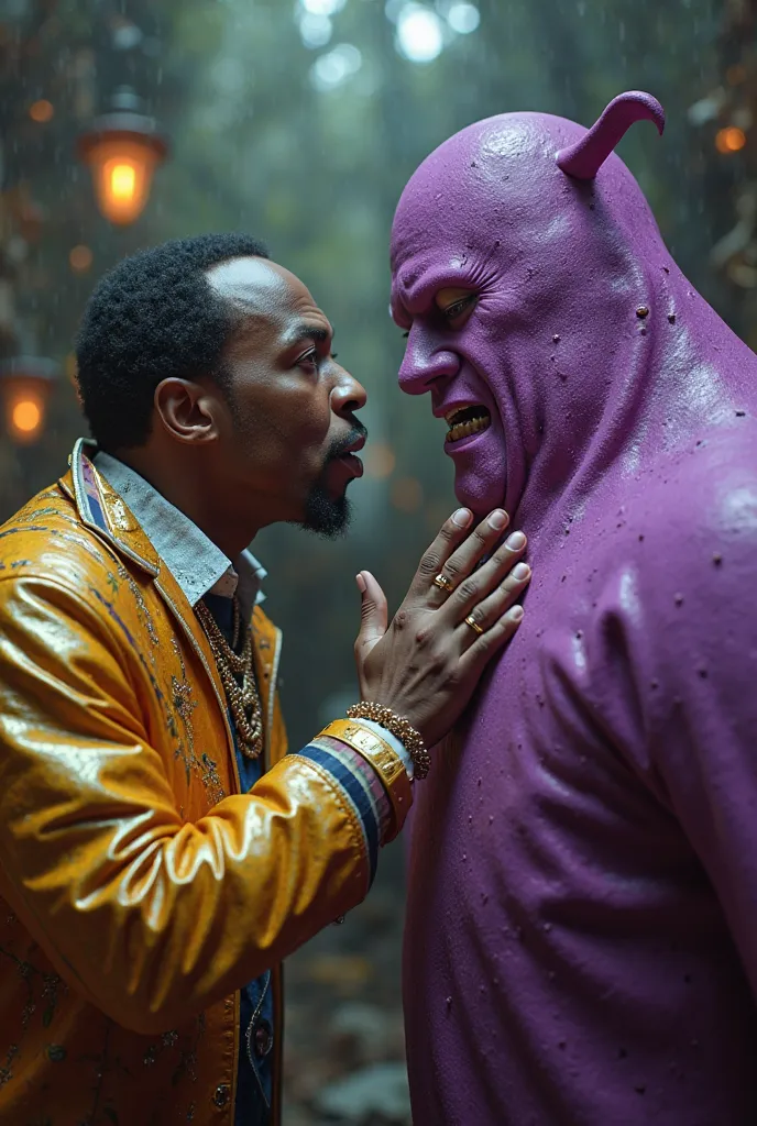 P Diddy touching grimace inappropriately 