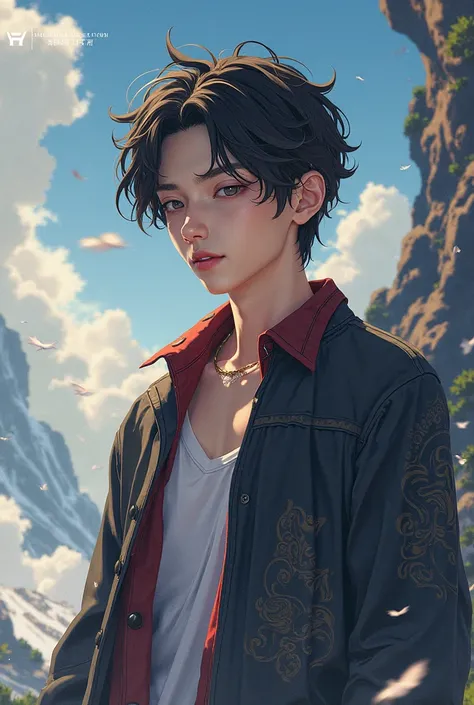 I want an image of the Character (Caleb) From the Asian game (love and deepspace)