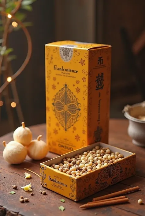 make me 2 pictures in the picture with 2 boxes of frankincense shown as follows: 1 vertical box and open lid,which represents a width and a length of 2,5cm high 24cm, on the product with toothless incense. 1 lying matchbox can show size 7cm wide, Cao 6,5cm...