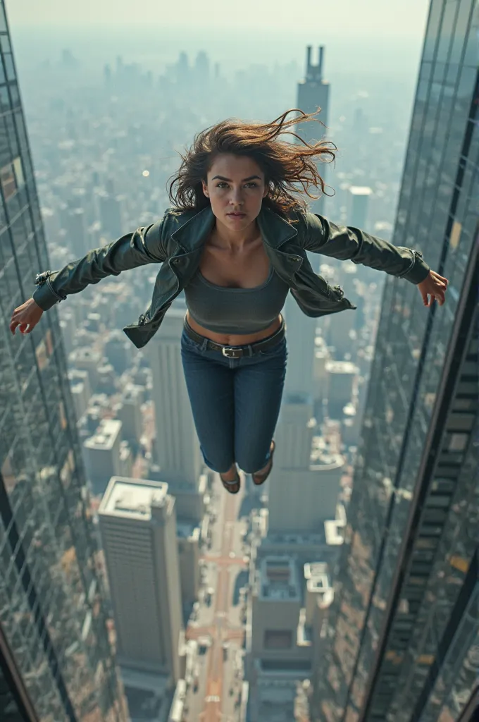 Girl jumps off the 60th floor