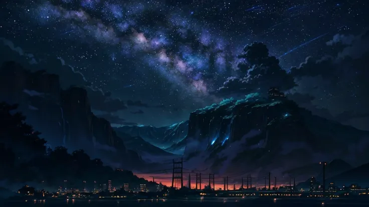 Studio Ghibli aesthetics using  (400x900 )   images that generate 4K resolution , Something no one has ever seen、depicting the ultimate world sky that no one has ever imagined,  Highlight the beauty of Studio Ghibli soft-toned tasting sticks::  illustratio...