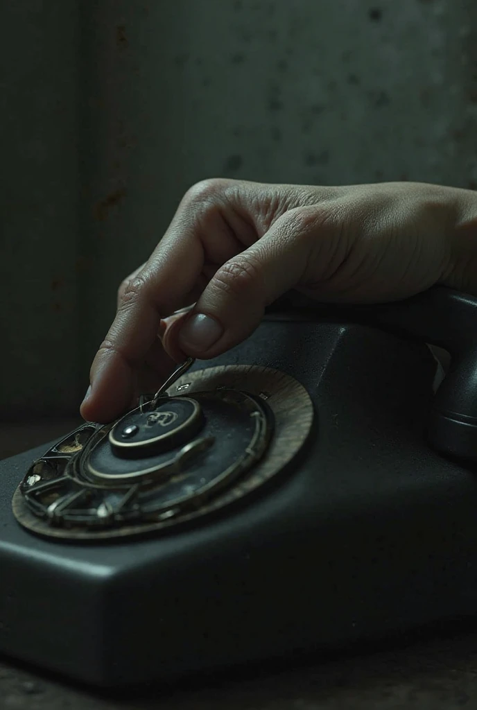 
A hand dialing a phone, ringing… but no answer.
