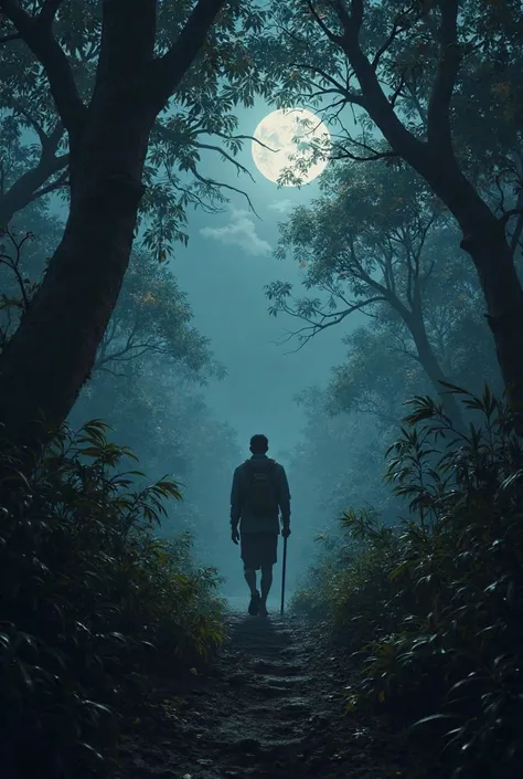 A moonless night. A lone hunter walks through the dense jungle, his footsteps barely making a sound. The air is thick, heavy with silence. Even the insects seem to be holding their breath.
