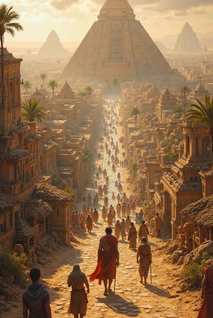 The first-person view of a vibrant city, filled with great temples and imposing palaces. Walking through its streets, I see a man who points me to the ziggurates, its shadows dominating the landscape. Irrigation channels flow smoothly, bringing water to th...