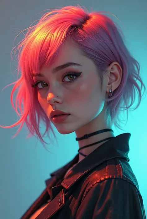 rad hair sexy girl