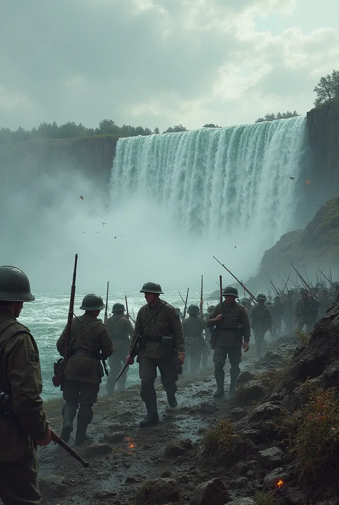 Battle of Neighagra Falls, WW1 Version, Real Life Version