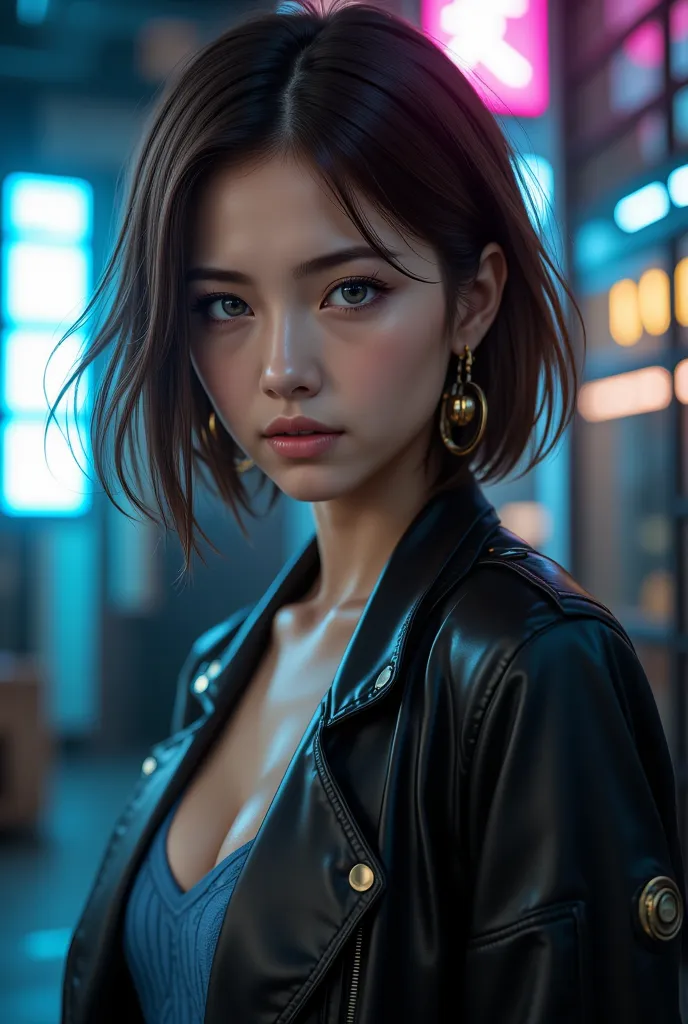 ((Top  Quality)), ((​masterpiece)), (Detail:1.4), 3D, images of beautiful cyberpunk women,20 years old woman, HDR(High Dynamic Range),Ray traching,NVIDIA RTX,The ultra-Highres,Unreal 5,Subsurface scattering,PBR Texturing,Post-Processing,Anisotropic Filteri...