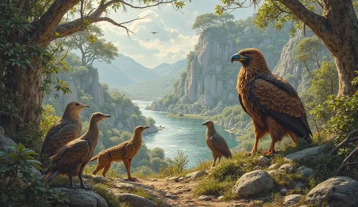 Birds and animals are listening sounds and the environment of 15000 years ago 