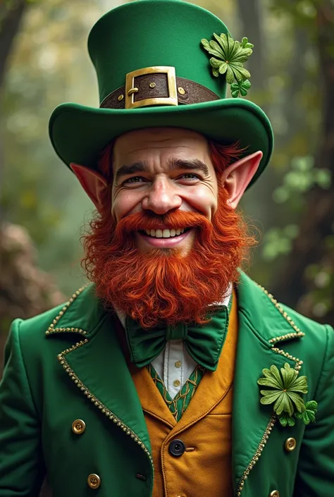 Hyper realistic pfp image of Drake as a leprechaun for the month of march