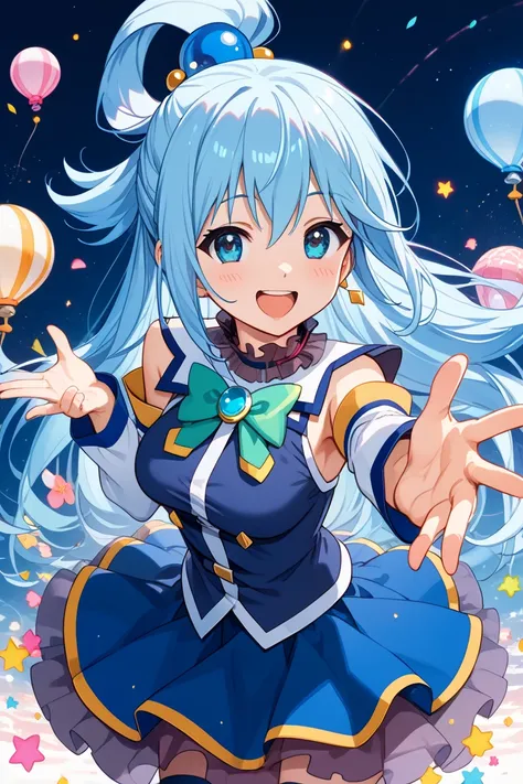 Konosuba Aqua Moe character