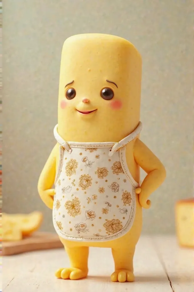 Butter with apron