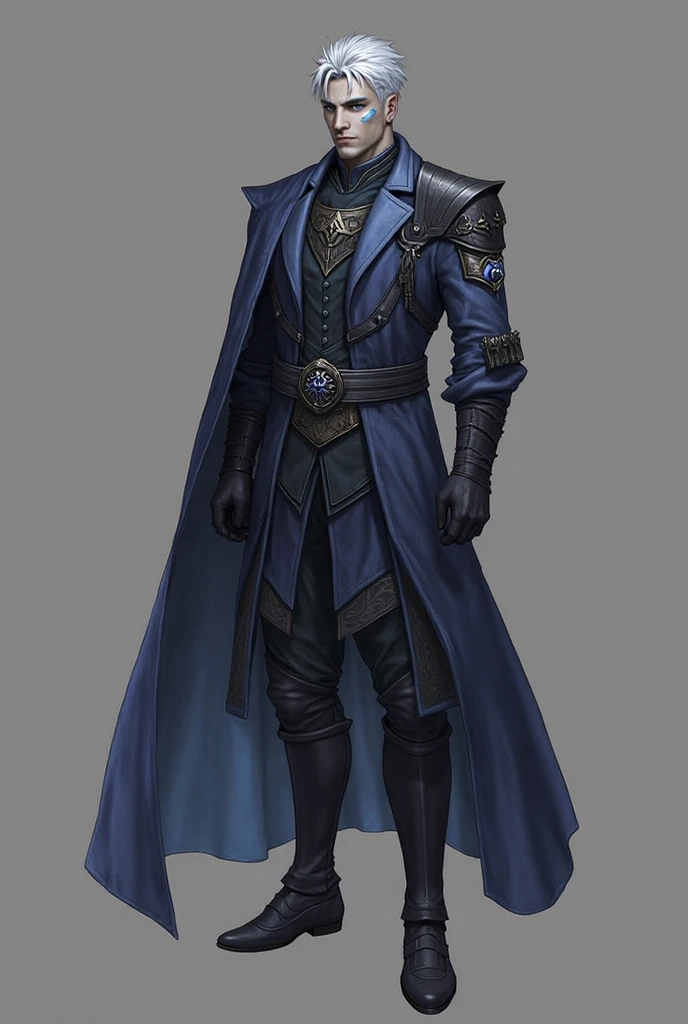 Vaelan Duskbane – The Arcane Guardian

General Appearance

Vaelan stands tall and imposing, exuding both authority and mystery. His sapphire-blue eyes shimmer with a faint arcane glow, reflecting the deep wisdom and power he holds. His short, snow-white ha...