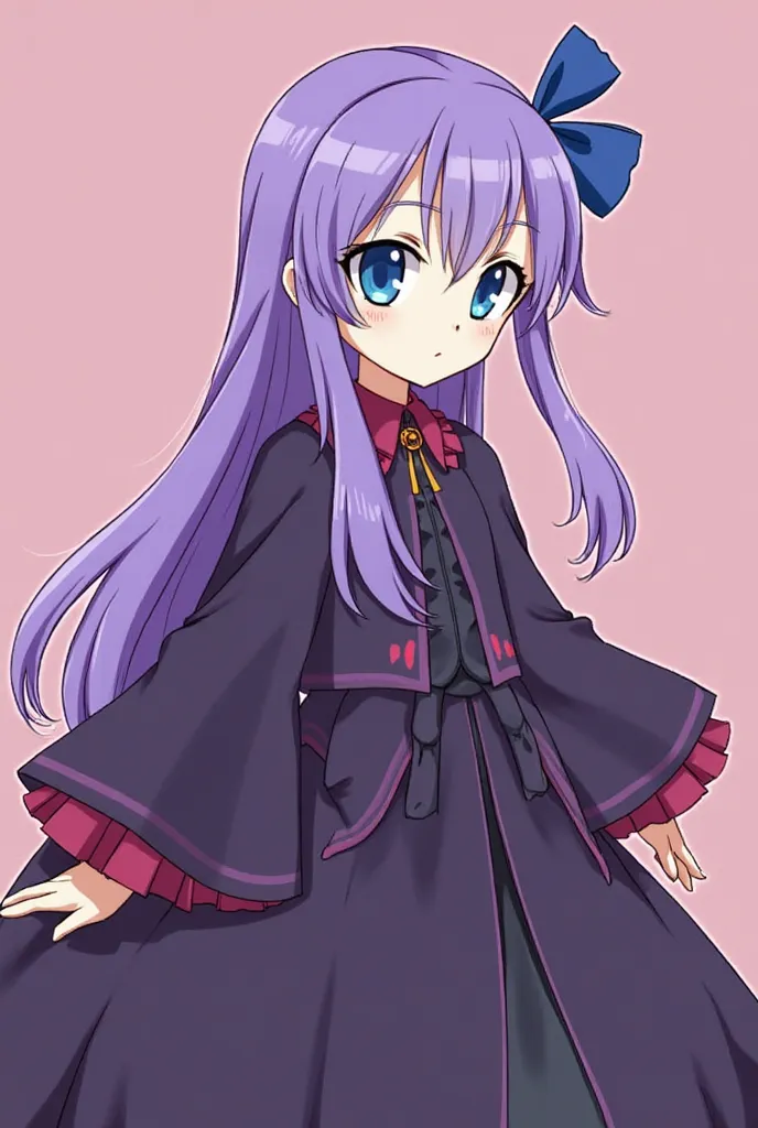 Meltryllis from the video game Fate/EXTRA CCC resembles Sakura Matou and BB with long purple hair that reaches down to her feet, she has a noticeably slender figure, with a small chest and blue eyes, her outfit consists mainly of a large cape with two long...