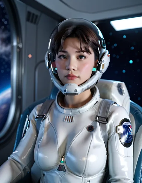 ,, (plugsuit:1.15), , eva helm, , indoors,masterpiece, best quality, 1girl, solo, {{{very short hair:1.7}}}, pread legs, , , short hair, ,(upper body:1.2)space helmet, space helmet,eva helm, spacesuit , astronaut), bubble helmet, space helmet, (1girl:1.1) ...