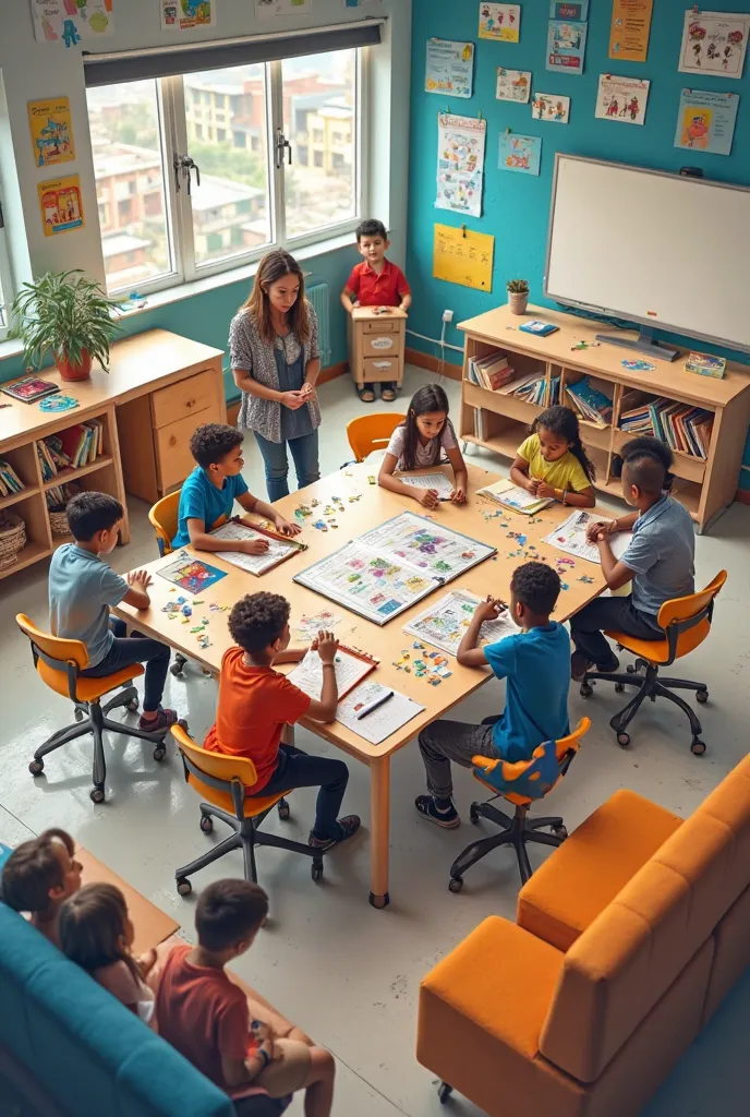 LEARNER-CENTERED classroom layout 

