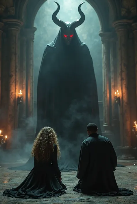 Beyonce and Jay-Z kneel before satan